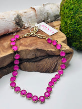 Load image into Gallery viewer, Sienna Ann Necklace in Hot Pink
