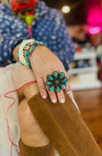 Load image into Gallery viewer, Tiny Turq Sprout Ring
