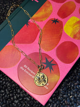 Load image into Gallery viewer, Fly Away Reversible Token Necklace
