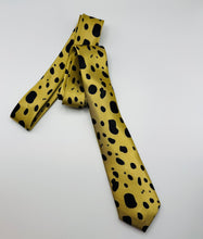 Load image into Gallery viewer, Dalmatian Gold Tie
