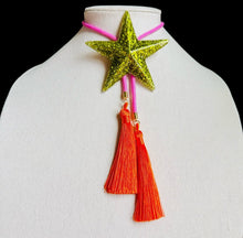 Load image into Gallery viewer, Big Star BoLo Necklace
