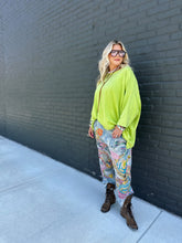 Load image into Gallery viewer, Be Free Top in Vintage Chartreuse
