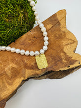 Load image into Gallery viewer, Diamond Dog Tag Necklace
