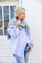 Load image into Gallery viewer, Stella Studded Top in Blue
