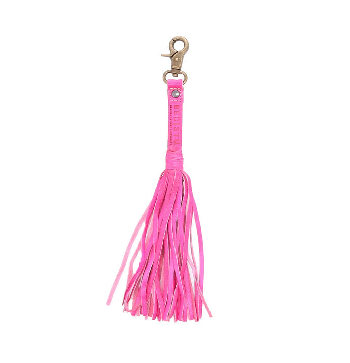 BED|STU Leather Tassel Clip On (6 Color Choices)