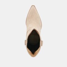 Load image into Gallery viewer, Angel Booties in Dune Suede
