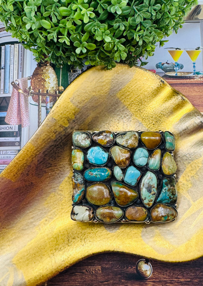 Told You Turquoise Belt Buckle