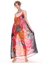 Load image into Gallery viewer, Exotic Rose Maxi Dress
