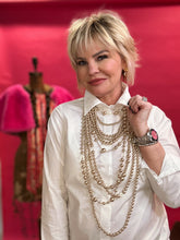 Load image into Gallery viewer, Stack ‘Em Up Pearl Beaded Necklace
