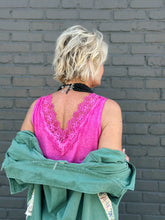 Load image into Gallery viewer, Tally Tank Top in Pink
