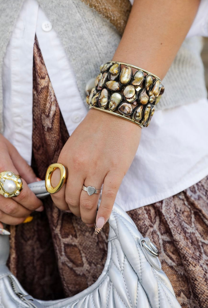 Pearly Girl Cuff