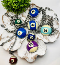 Load image into Gallery viewer, Grande Cue Ball Necklaces
