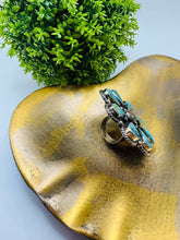Load image into Gallery viewer, Tiny Turq Sprout Ring
