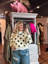 Load image into Gallery viewer, Dotty Polka Dot Pullover
