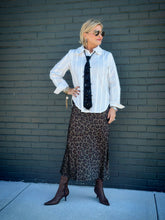Load image into Gallery viewer, Feline Skirt in Olive

