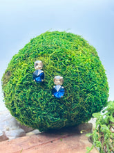 Load image into Gallery viewer, Sienna Molly Earrings in Navy/Champagne
