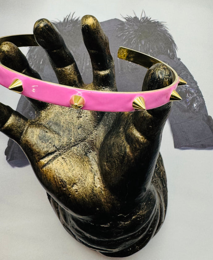 Ziva Collar in Pink Necklace