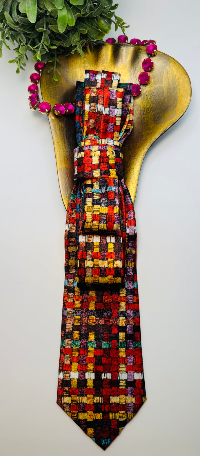 Patched Up Tie