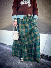 Load image into Gallery viewer, Tidings Maxi Skirt in Green
