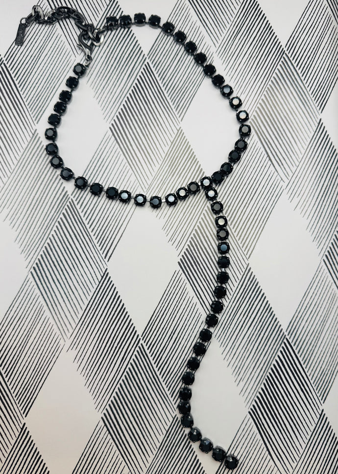 Mini L.A. Necklace in Black
