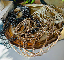 Load image into Gallery viewer, Stack ‘Em Up Pearl Beaded Necklace
