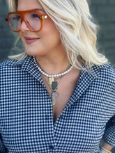 Load image into Gallery viewer, L O V E Pave Necklace
