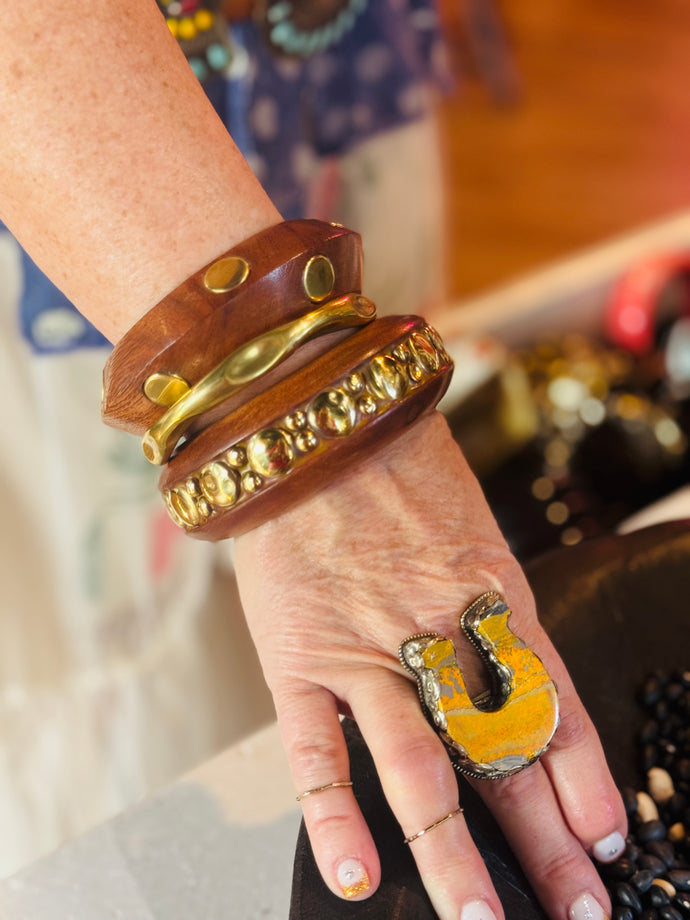 Fingerprint Bar Cuff