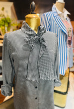 Load image into Gallery viewer, Dylan Top in Black Gingham
