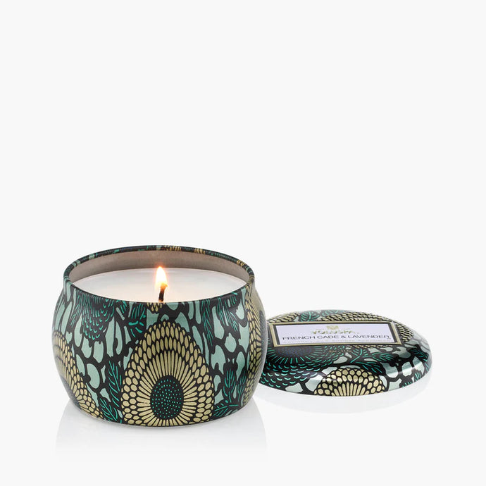 French Cade Lavender Mini Candle Tin