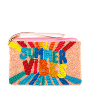 Load image into Gallery viewer, Summer Vibes Change Purse Wristlet
