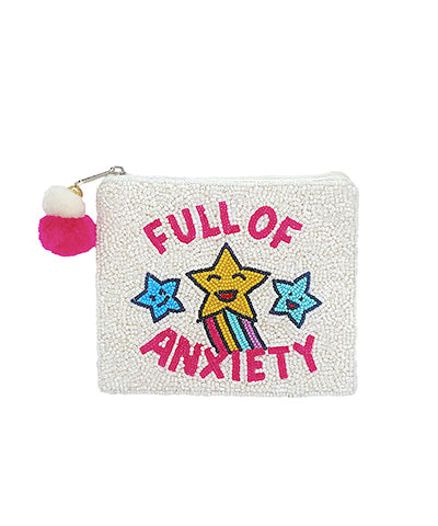 Full Of Anxiety Change Purse