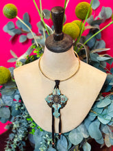 Load image into Gallery viewer, Advent Cross Choker Necklace
