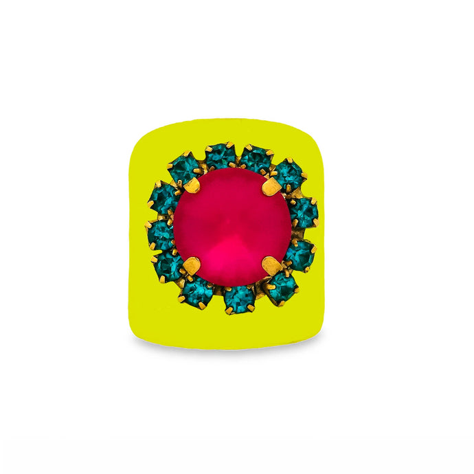 Jacci Ring in Matte Fuchsia