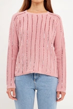 Load image into Gallery viewer, Off the Beaten Path Sequin Sweater
