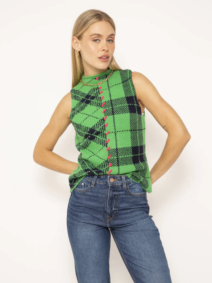 Sour Plaid Sweater