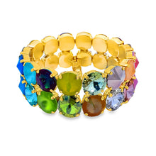 Load image into Gallery viewer, Olivia Mega 2-Strand Stretch Bracelet in Candy Crush
