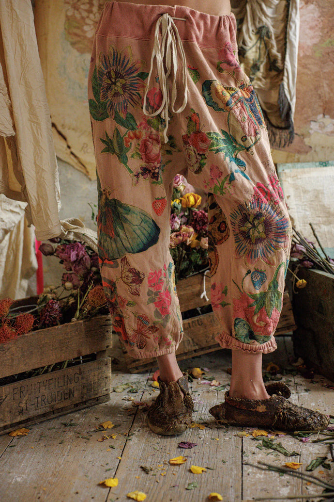 Applique La Jolla Joggers in Sunfaded Acai