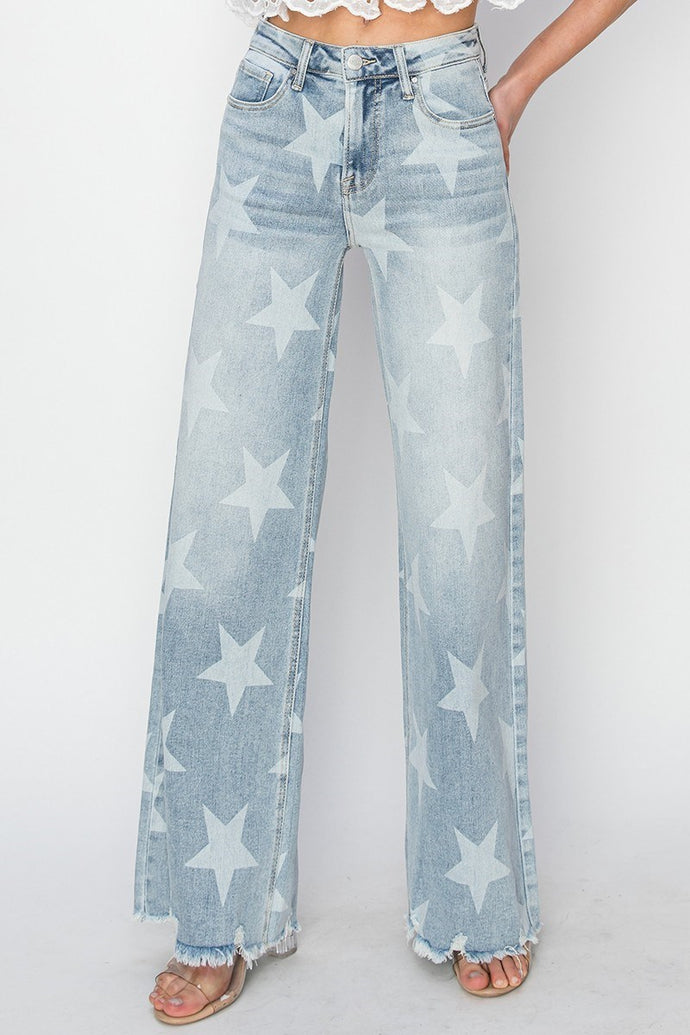 All Star Jeans in Wide Leg