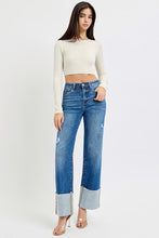 Load image into Gallery viewer, Calvin Cuff Jeans
