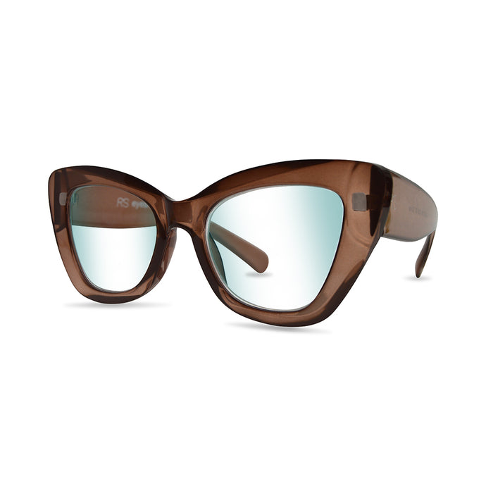 Belinda Progressive Reading Glasses in Taupe