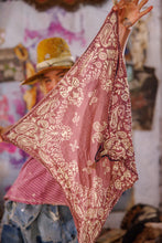 Load image into Gallery viewer, Paisley Tassel Scarf in Plum
