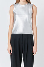 Load image into Gallery viewer, Metric Metallic Tank Top
