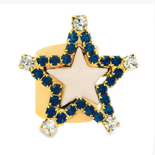 Load image into Gallery viewer, Super Star Ring in Royal Blue
