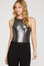 Load image into Gallery viewer, Bold Shimmer Sleeveless Bodysuits
