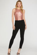 Load image into Gallery viewer, Bold Shimmer Sleeveless Bodysuits
