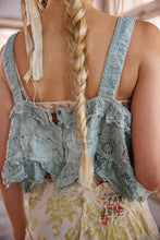 Load image into Gallery viewer, Olive Eyelet Ruffle Cami in Dove Ash
