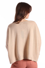 Load image into Gallery viewer, Cashmere Crew Sweater in Brown Sugar
