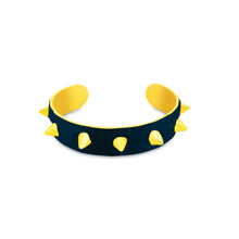 Load image into Gallery viewer, Ziva Spike Cuff in Black
