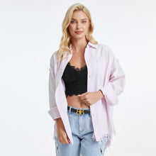 Load image into Gallery viewer, Bubbles Striped Button-Up Top
