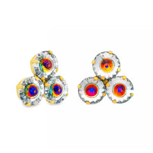 Load image into Gallery viewer, Reya Earrings in Peacock
